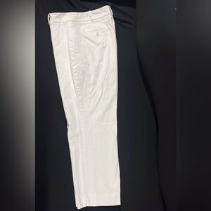 Talbots White Capris